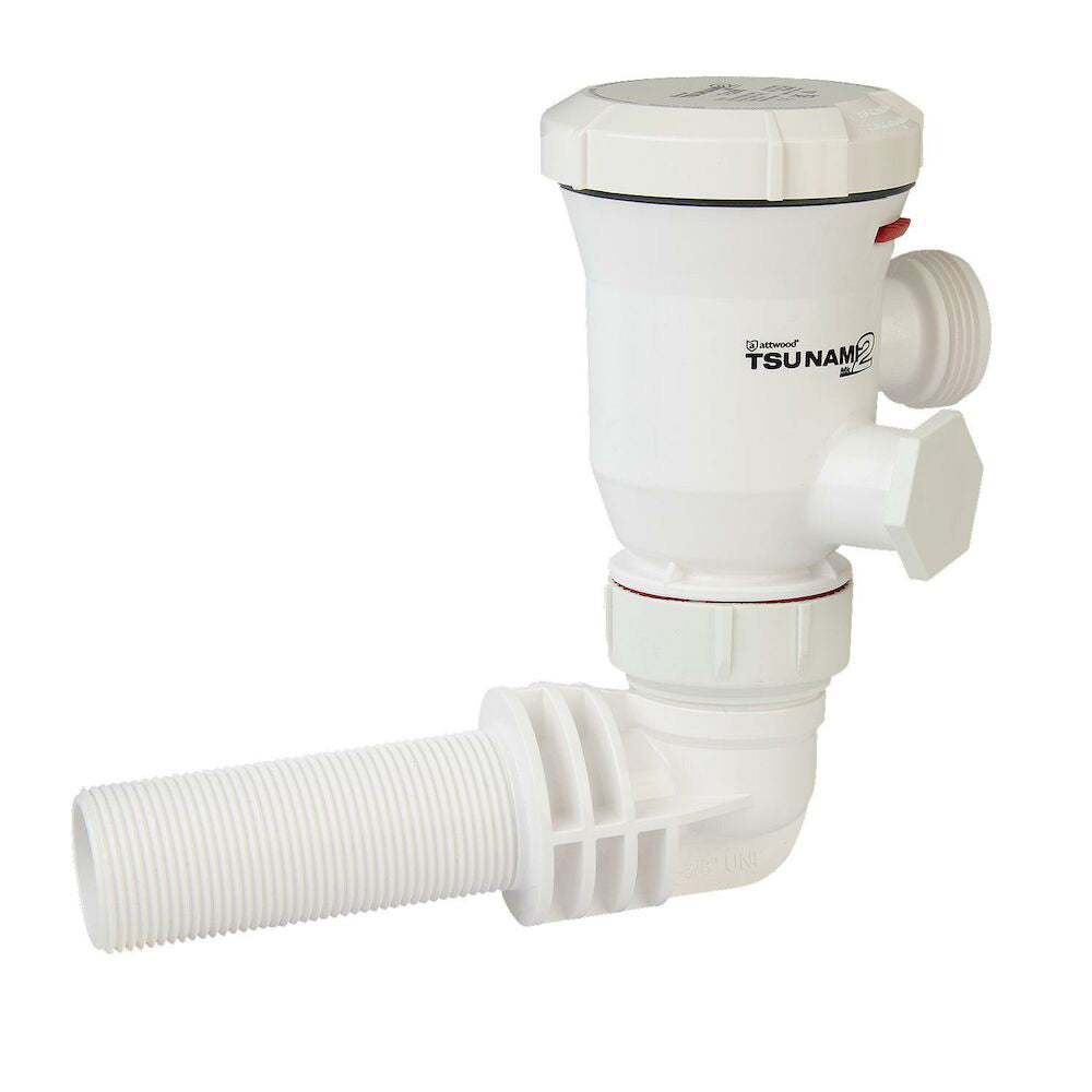 Attwood Tsunami Mk2 T1200 Aerator 12V 90Degree Inlet 56644