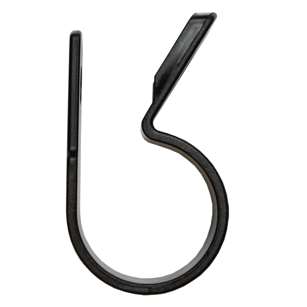 Pacer UV Resistant Nylon CClamps 34 Black 25 Pack BCCH1225BK