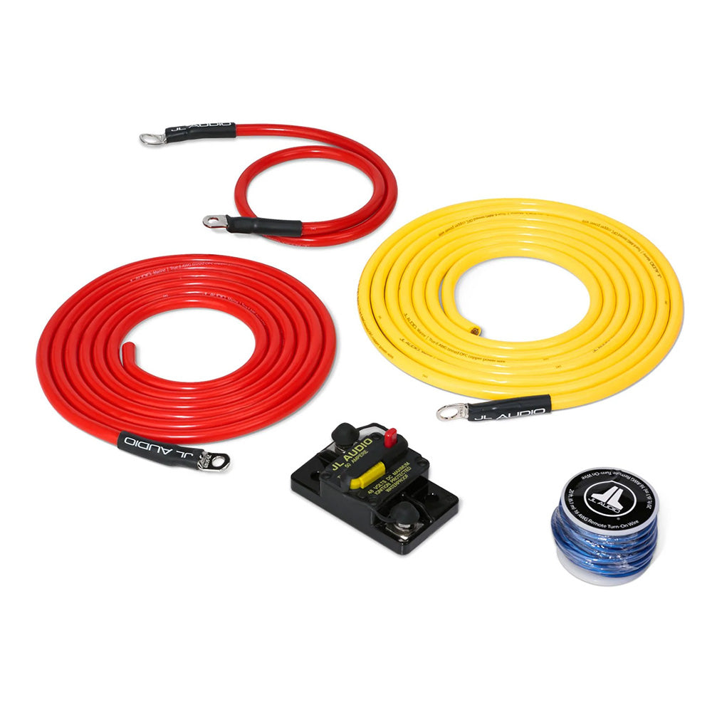 JL Audio Premium 6 AWG 12v Power Connection Kit fSingle Amplifier Within 10 of Battery XMDPCS50A1L10 0101341700