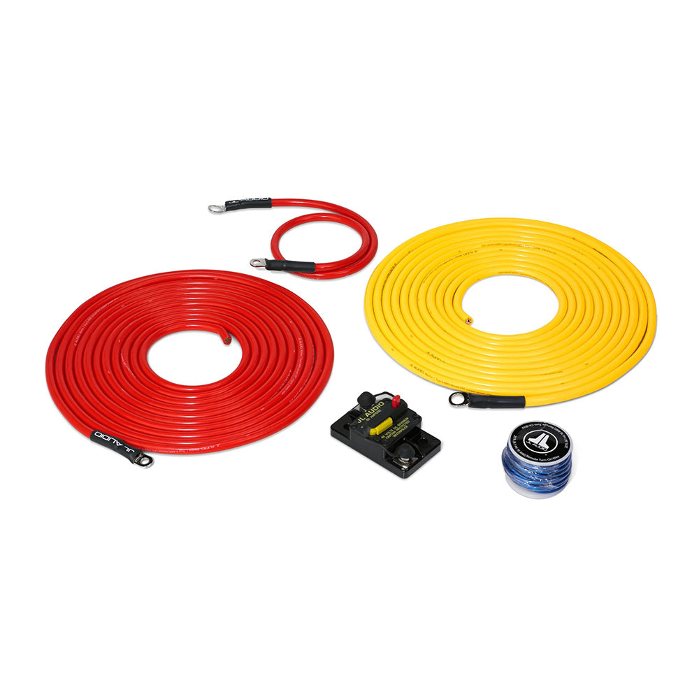 JL Audio Premium 6 AWG 12v Power Connection Kit fSingle Amplifier Within 20 of Battery XMDPCS50A1L20 0101341800