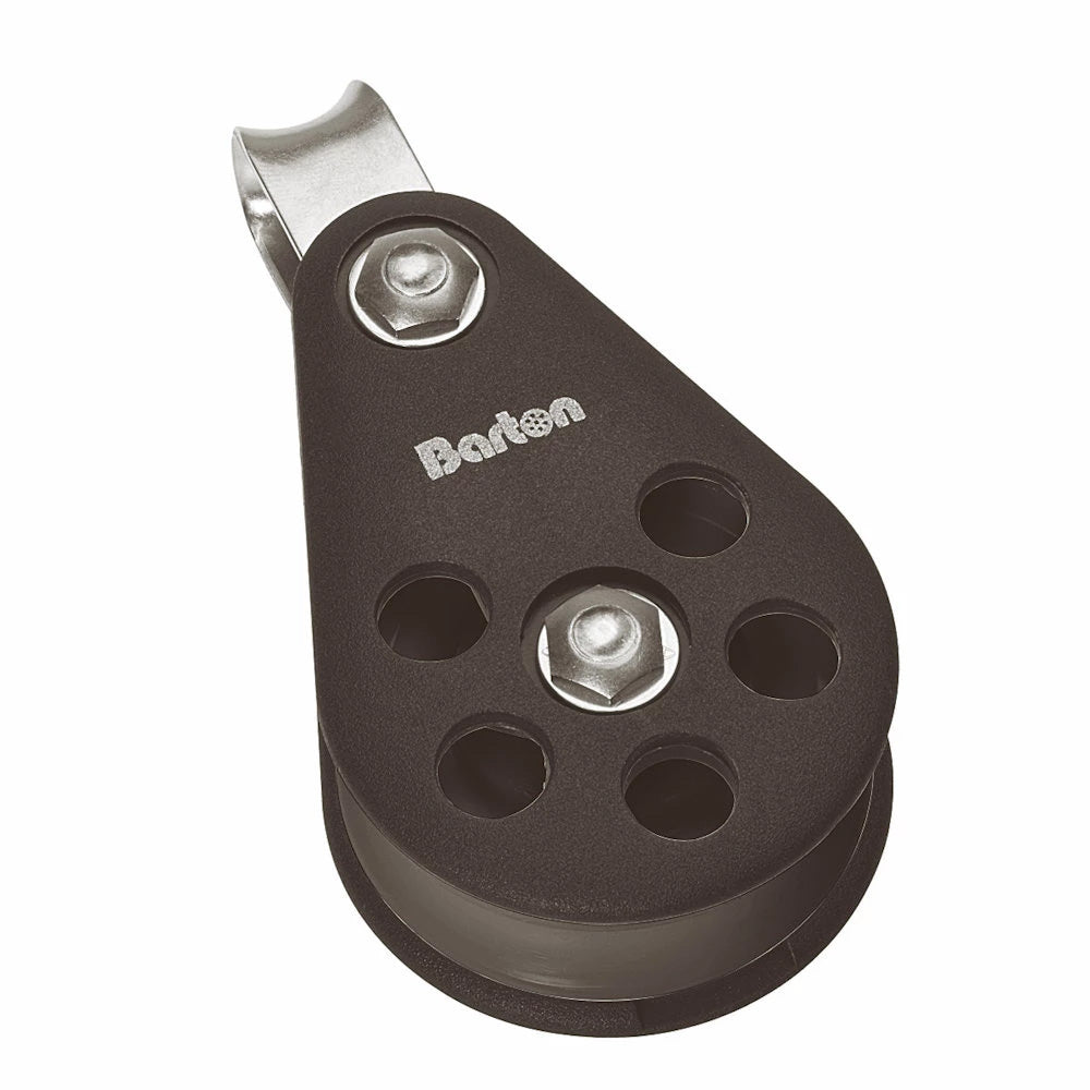 Barton Size 5 54mm Plain Bearing Pulley Block Single Block Fixed Eye N05110