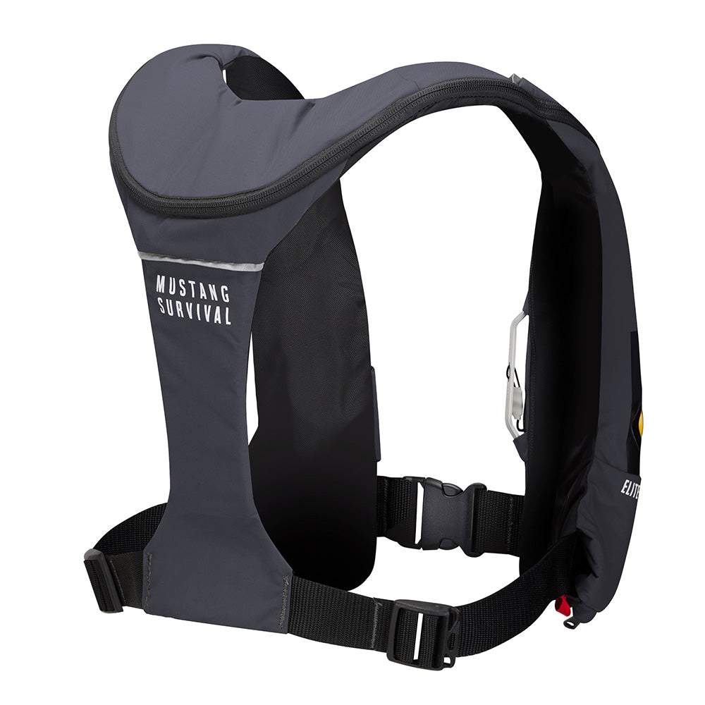 Mustang Elite 120 Coastal Inflatable PFD Admiral Grey MD51701910