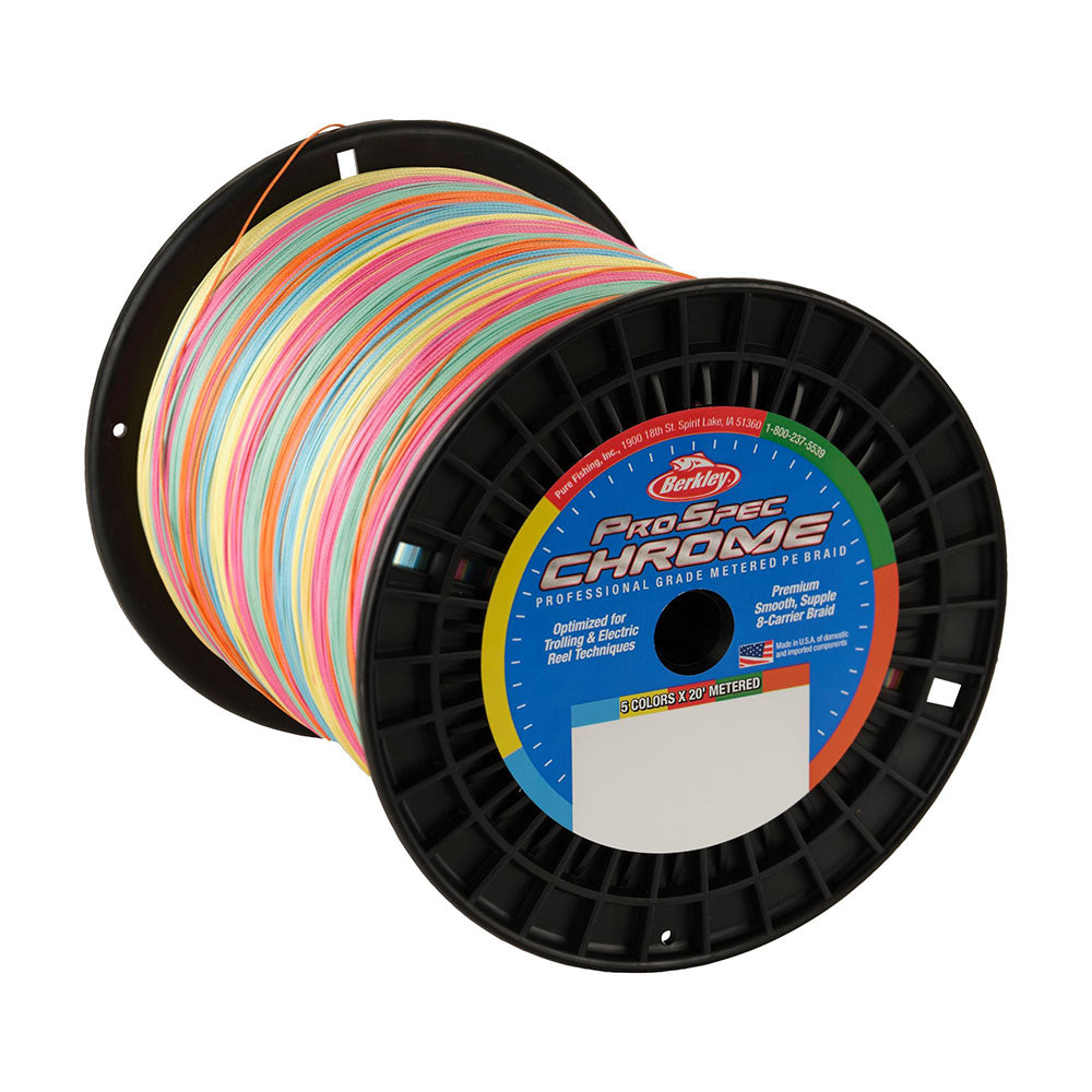 Berkley Prospec Chrome 5 x 20 Metered Braid 100lb 3000yd 1621894