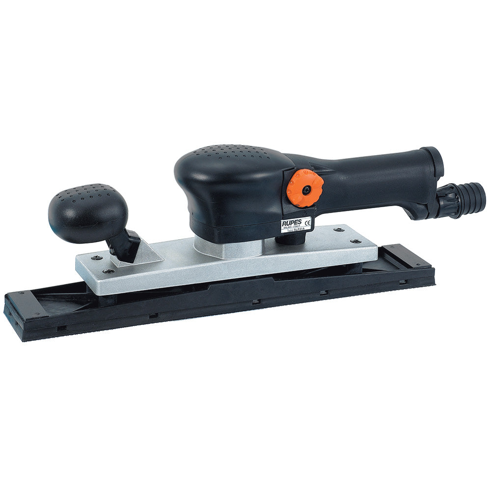 RUPES Pneumatic Orbital Board Sander 70x400mm Velcro Pad 5mm Orbit Central Vac SLP41A