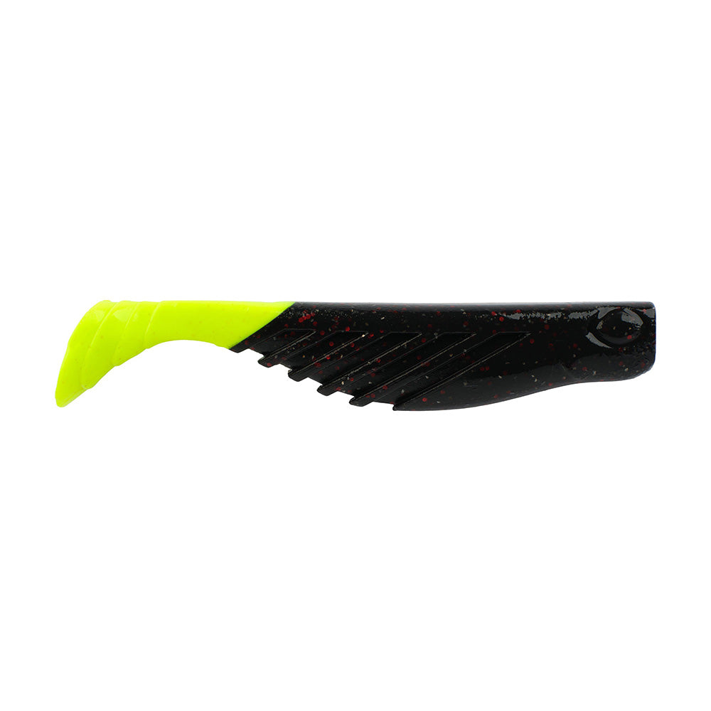 Berkley Gulp Saltwater Ripple Mullet 3 Morning GloryChartreuse GSRM3MG 1637699