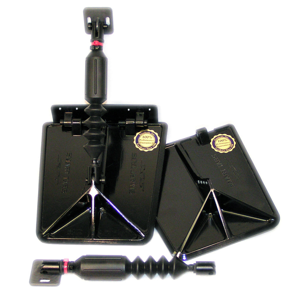 Smart Tab SX Composite Trim Tabs by Lectrotab 95 x 10 f1216 Boat w40 80HP Black SX951040