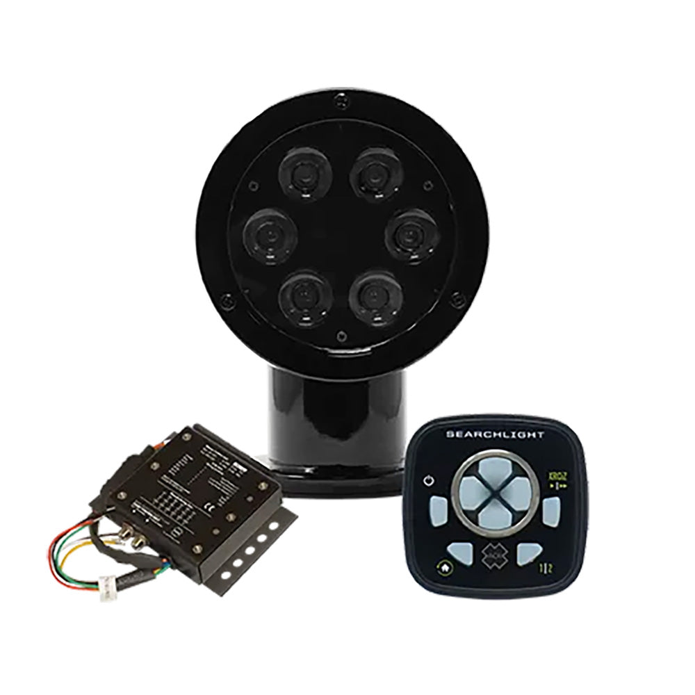 ACR RCL50 LED Black Searchlight wURP103 Wired Point Pad URC104 Master Controller 1983