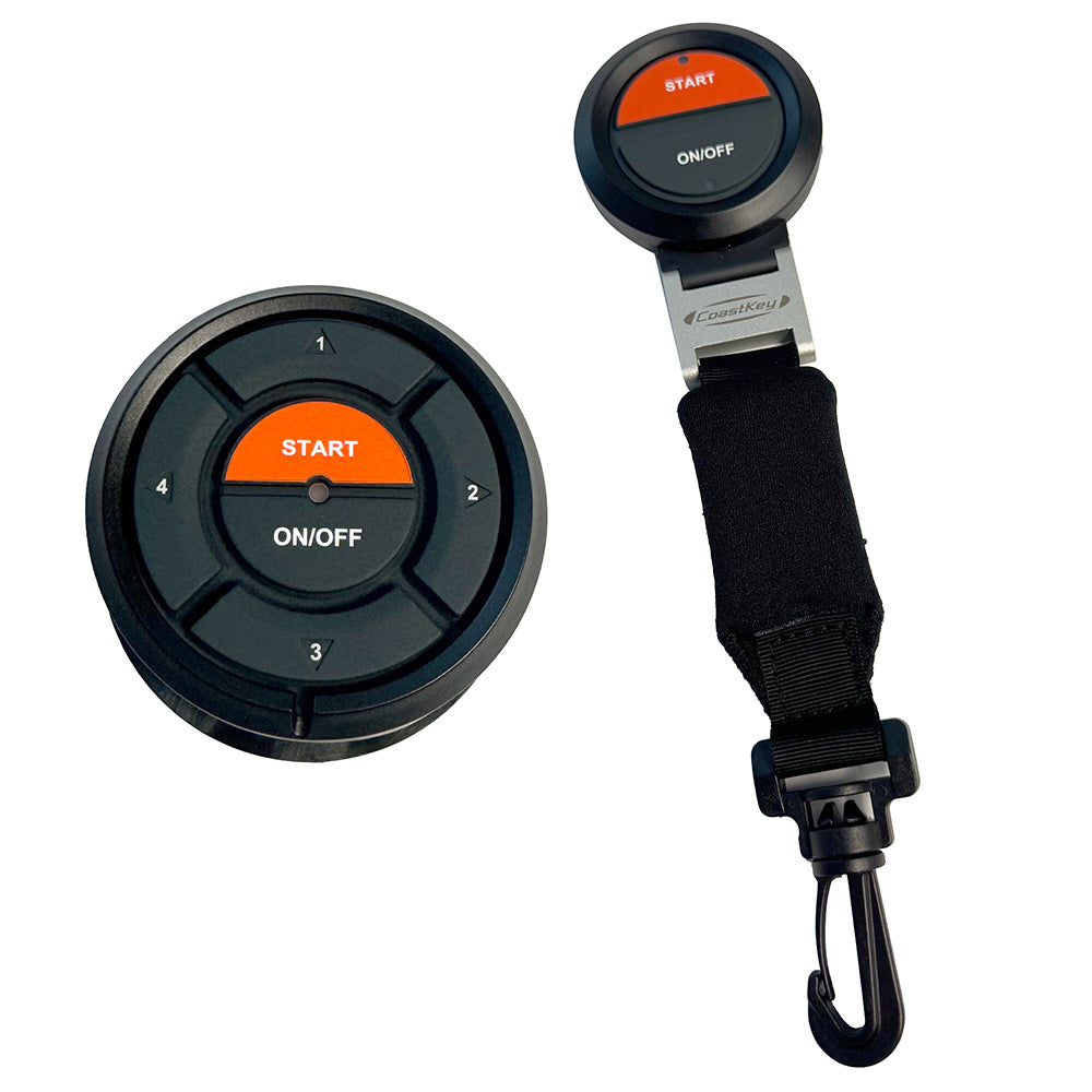CoastKey Standard Triple Mercury Engine Keyless Ignition wKeyless StopStart Remote StopStart Ecos C0311