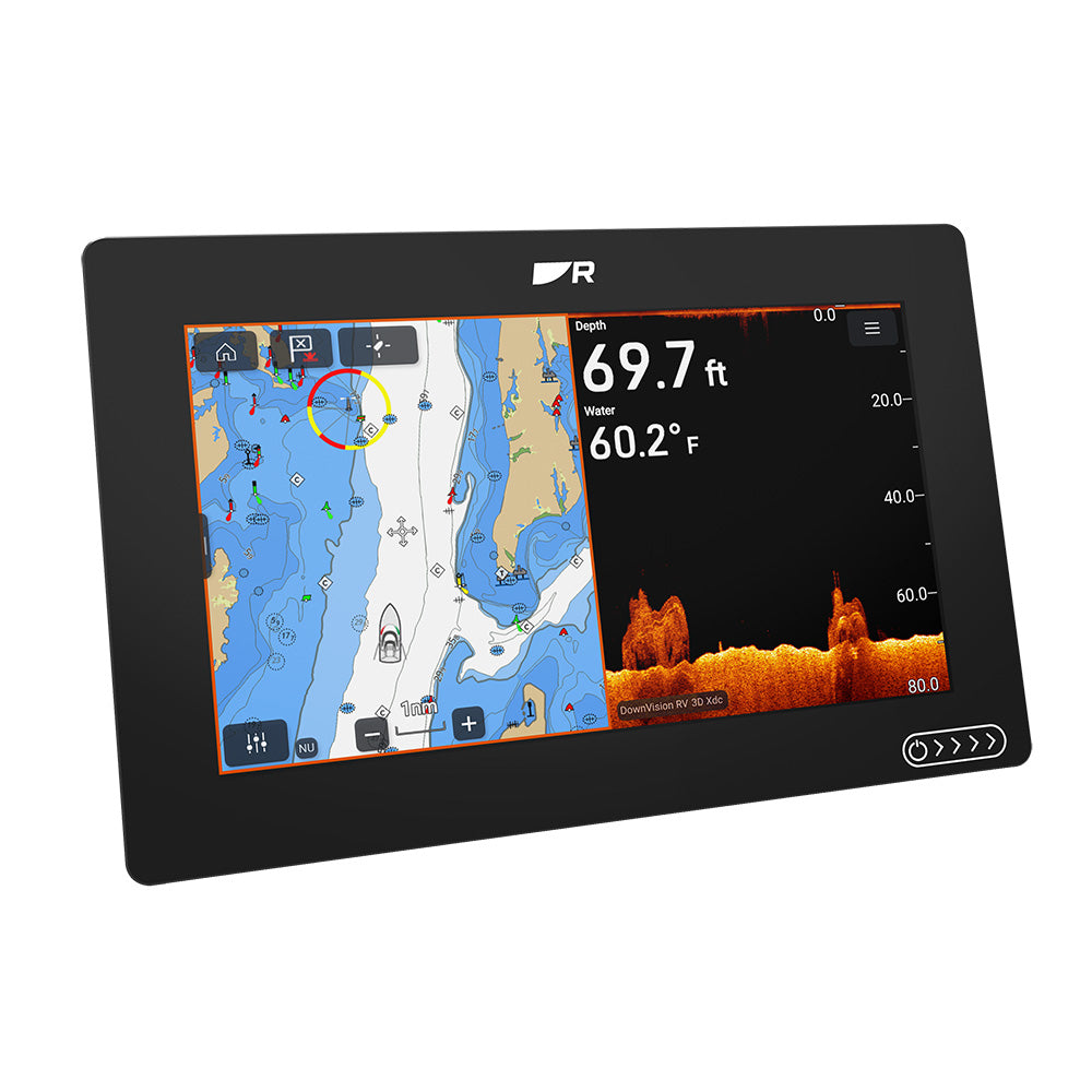 Raymarine Axiom 2 RV 9 ChartplotterFishfinder wRealVision 3D Sonar Lighthouse North America Chart No Transducer