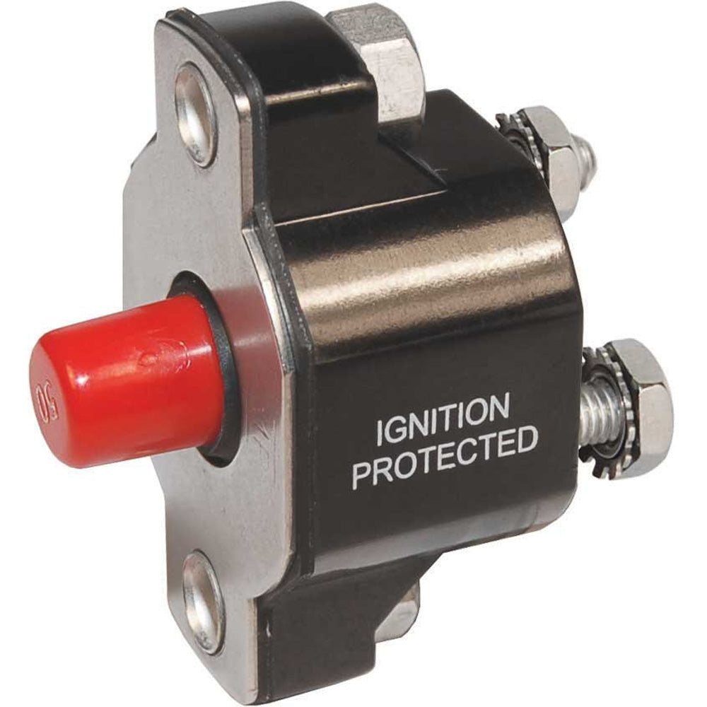 Blue Sea 2140 Medium Duty Push Button ResetOnly 30A 2140