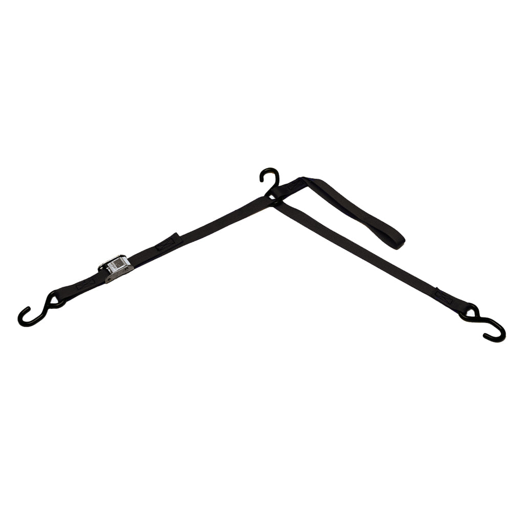 BoatBuckle PWC TriDown wCam Buckle Soft Hook 1 x 6 F10972BK