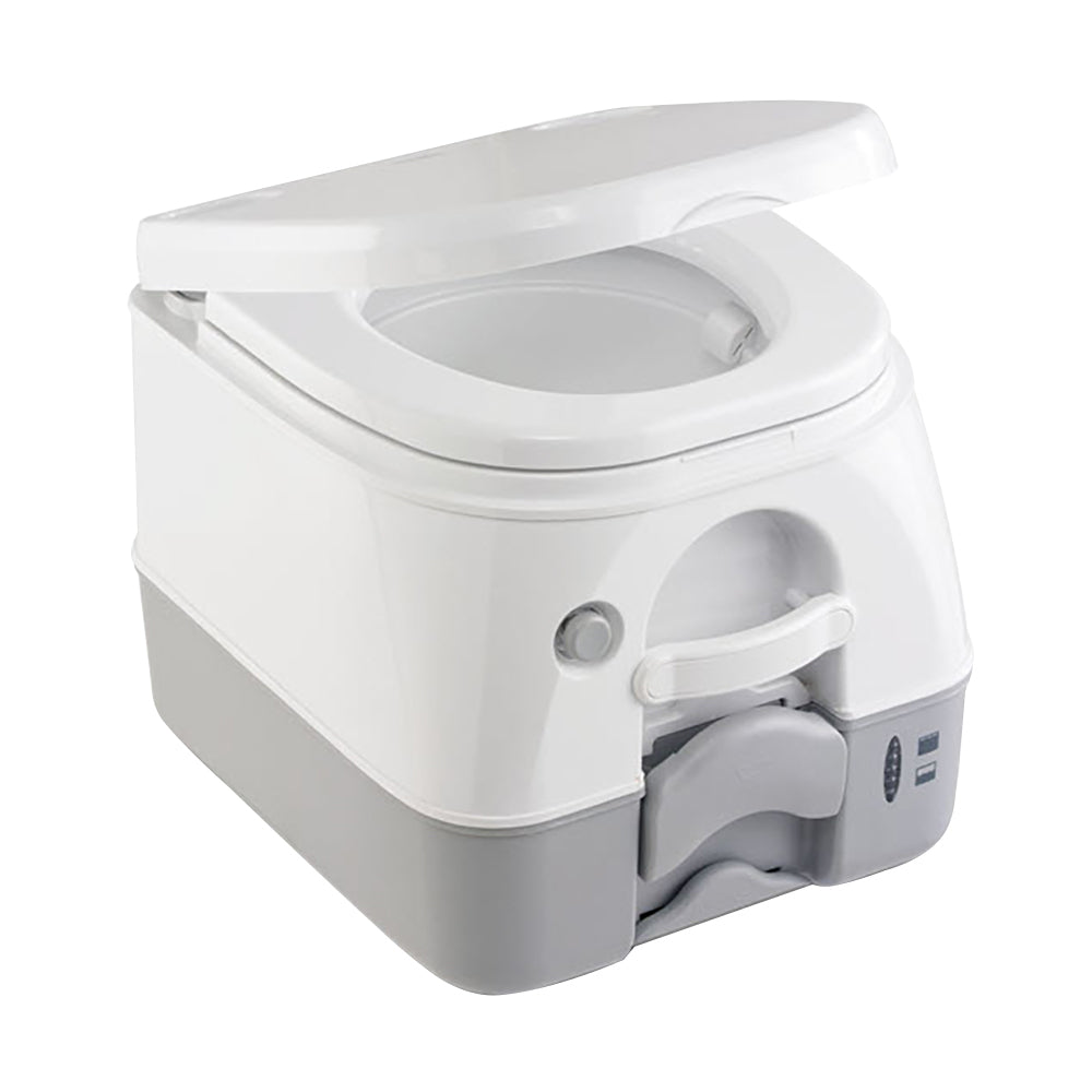 Dometic 974 Portable Toilet wMounting Brackets 26 Gallon Grey 301097406