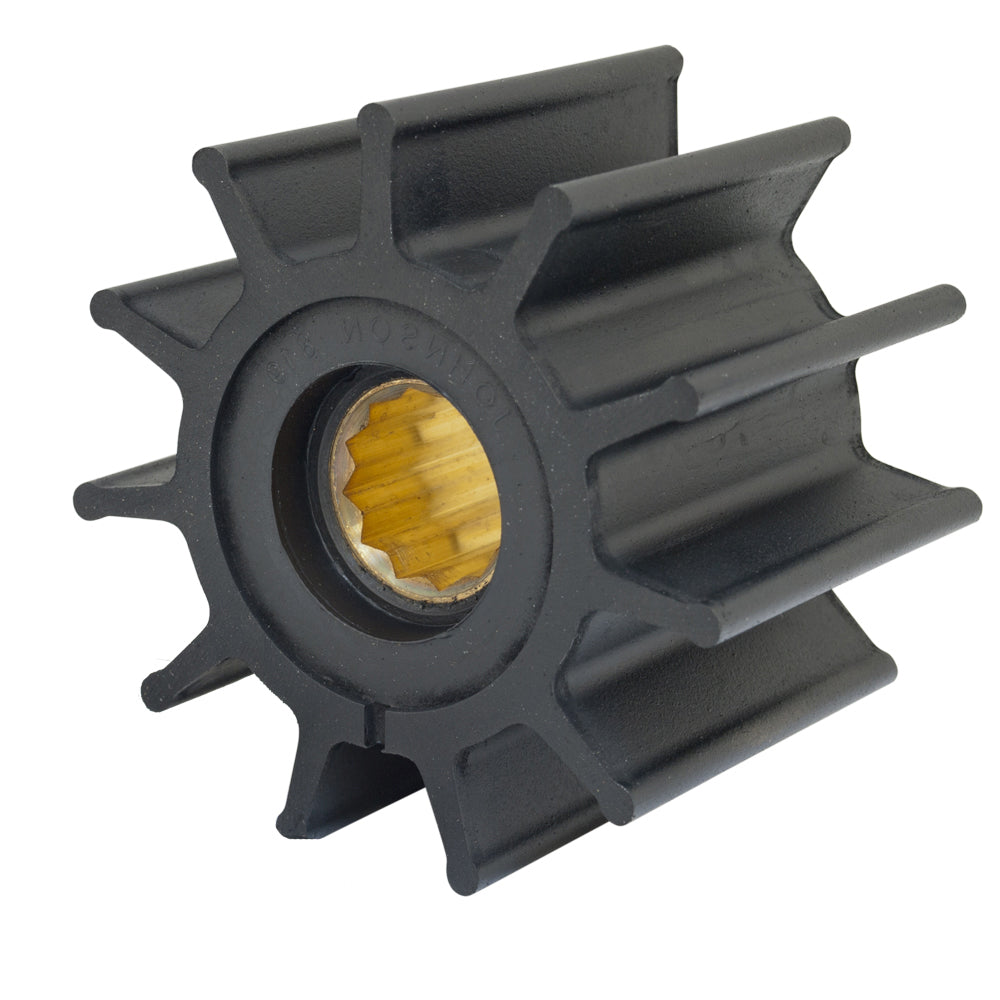 Jabsco Impeller Kit 12 Blade Neoprene 3 Diameter Brass Insert Spline Drive 179350001P