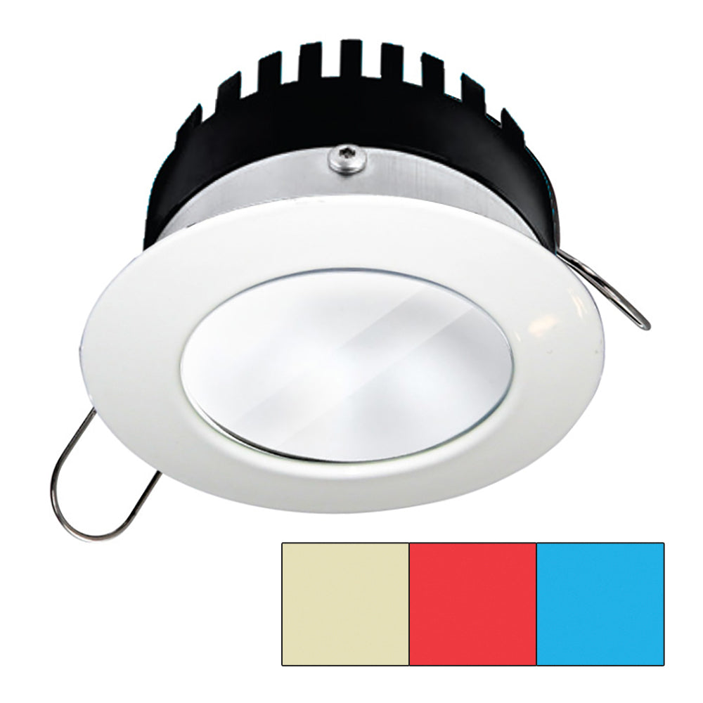 i2Systems Apeiron Pro A503 3W Round Warm White Red Blue White Finish A50331CBBRHE