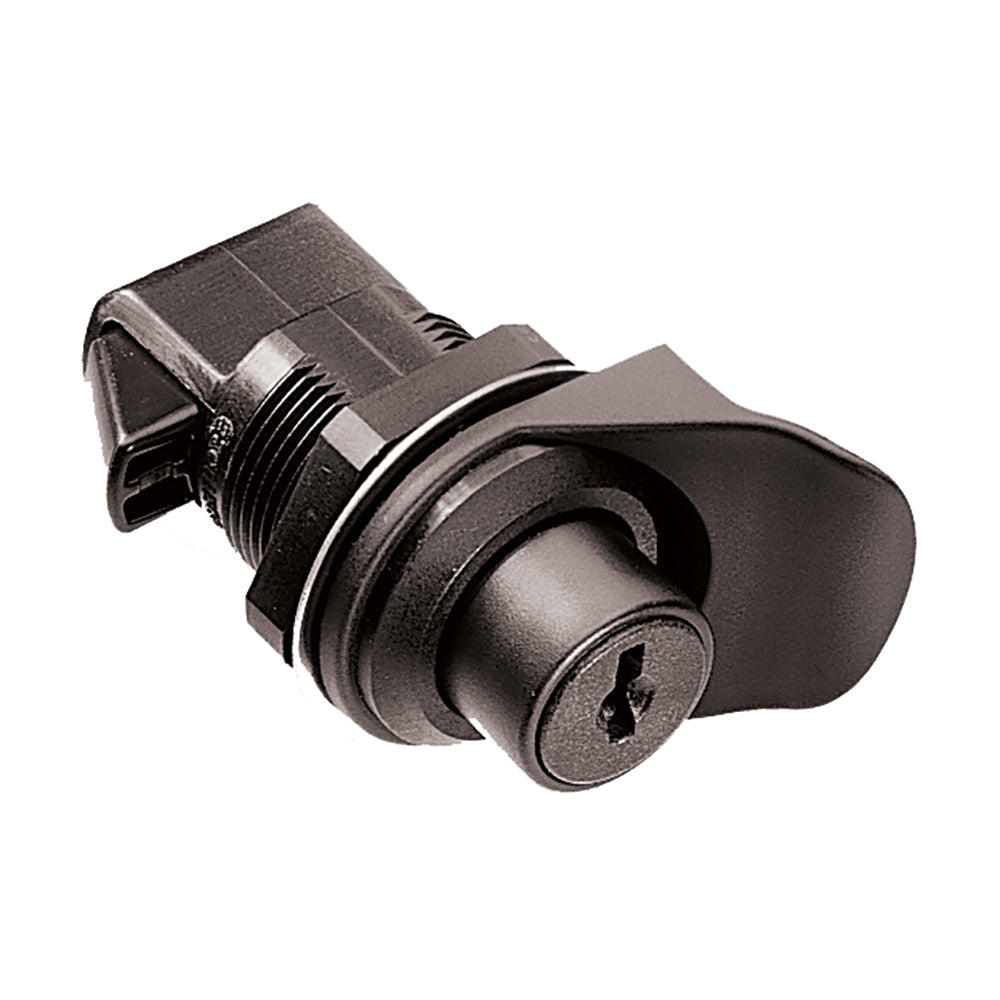 Southco Keylocking FlushKnob Latch Black Plastic 93303