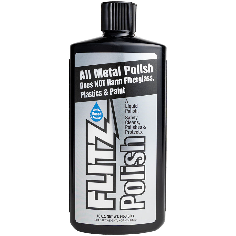 Flitz Polish 16oz Liquid Bottle Case of 6 LQ 04506CASE