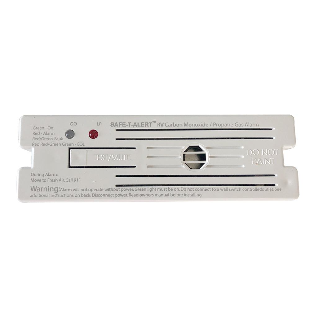 SafeTAlert Combo Carbon Monoxide Propane Alarm Surface Mount White 35741WHT