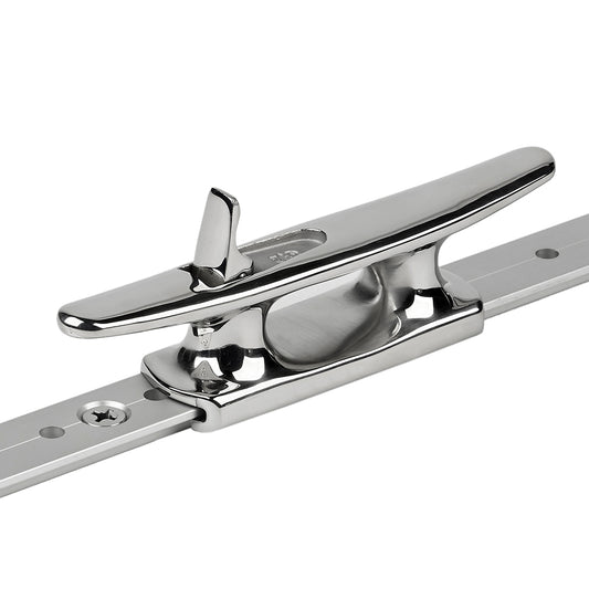 Schaefer MidRail ChockCleat Stainless Steel 114 7075