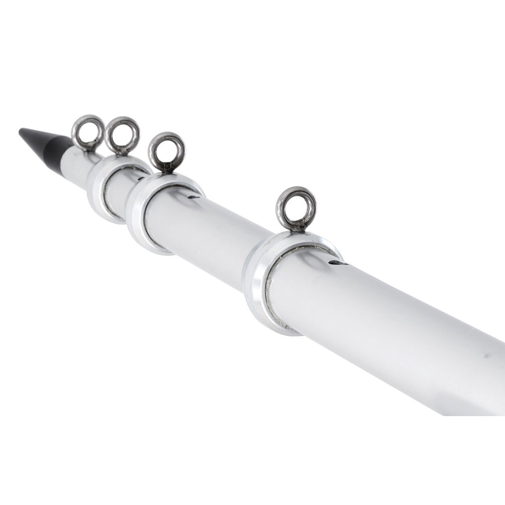 Tigress XD Telescoping Aluminum Outrigger Poles 15 112 OD Silver 88924