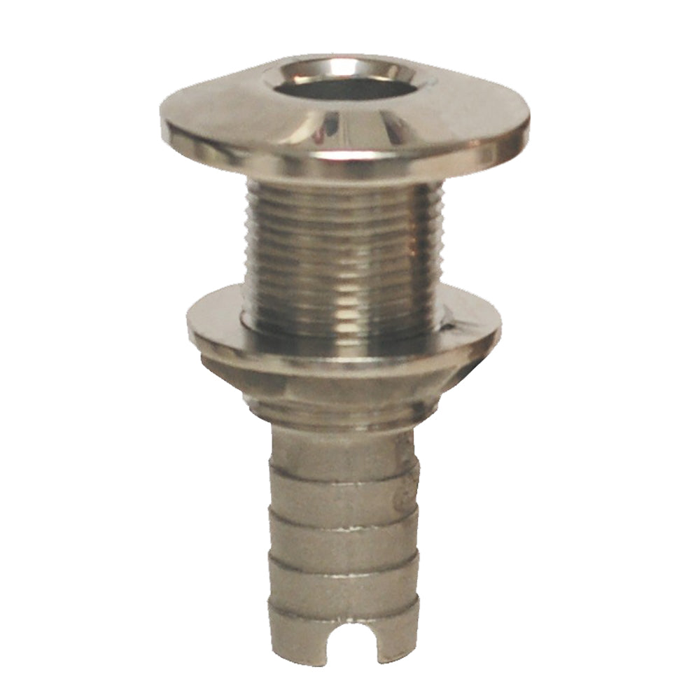 GROCO Stainless Steel Hose Barb ThruHull Fitting 114 HTH1250S