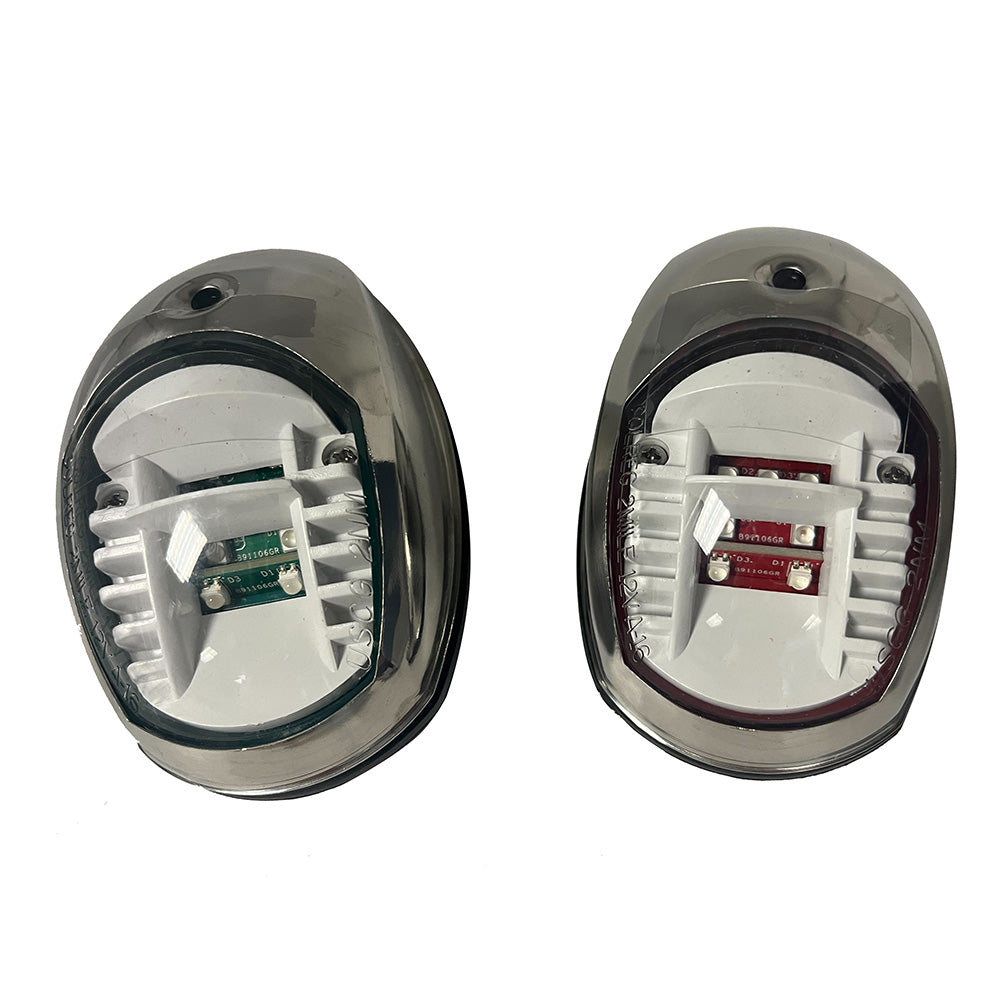 SeaDog Stainless Steel LED Navigation Lights Port Starboard 4000701