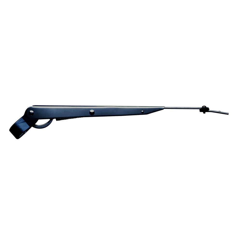 Marinco Wiper Arm Deluxe Stainless Steel Black Single 1420 33014A