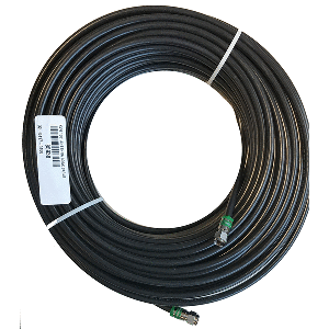 KVH 100 RG6 Coax Cable TV1 TV3 TV5 TV6 UHD7 fConnector Ends 3204170100