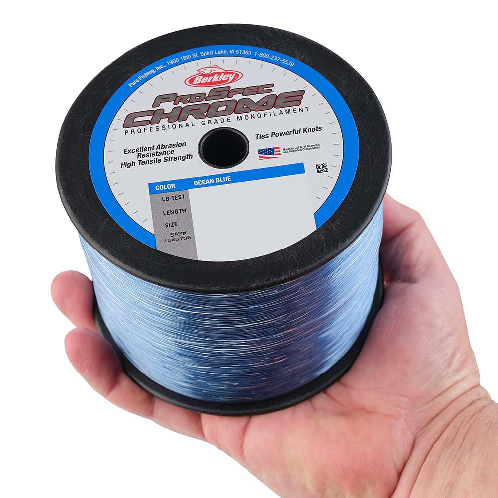 Berkley ProSpec Chrome Ocean Blue Monofilament 30 lb 1000 yds PSC1B30OBL 1545733