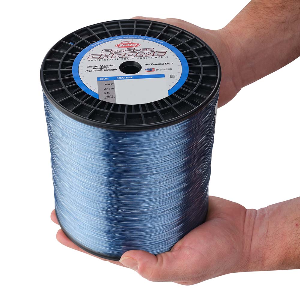 Berkley ProSpec Chrome Ocean Blue Monofilament 20 lb 3000 yds PSC3B20OBL 1545737