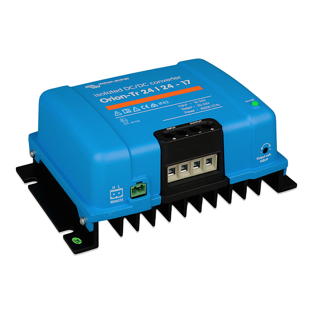 Victron OrionTR Isolated DCDC Converter 24 VDC to 24 VDC 400W 17AMP ORI242441110
