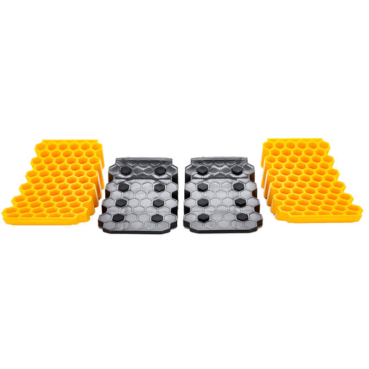 Camco Curved Leveler Wheel Chock 2Pack 44425