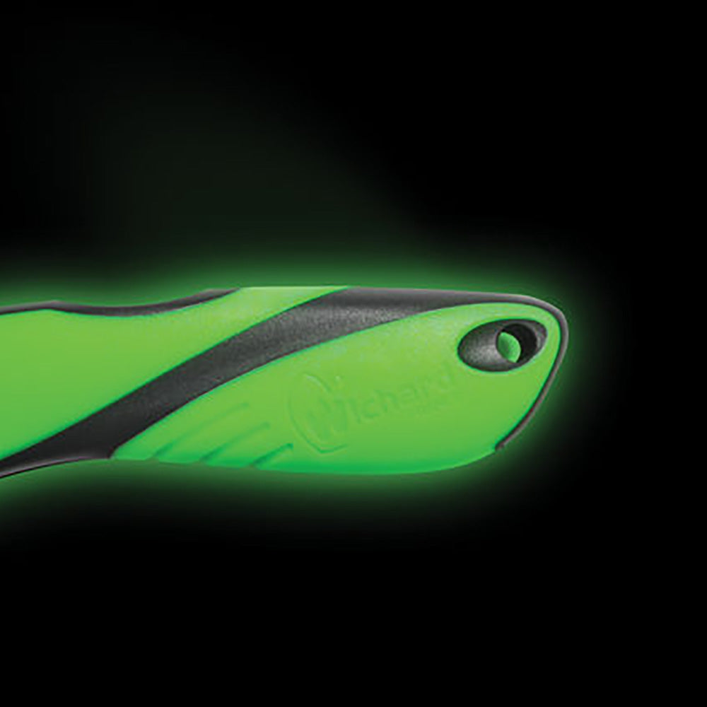 Wichard Offshore Knife Serrated Blade ShacklerSpike Fluorescent 10122W