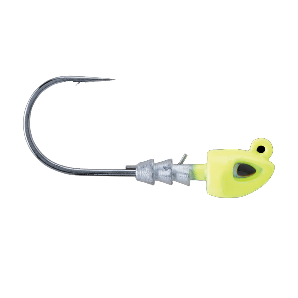 Berkley Fusion19 Swimbait Jighead 10 18oz Chartreuse 1504408