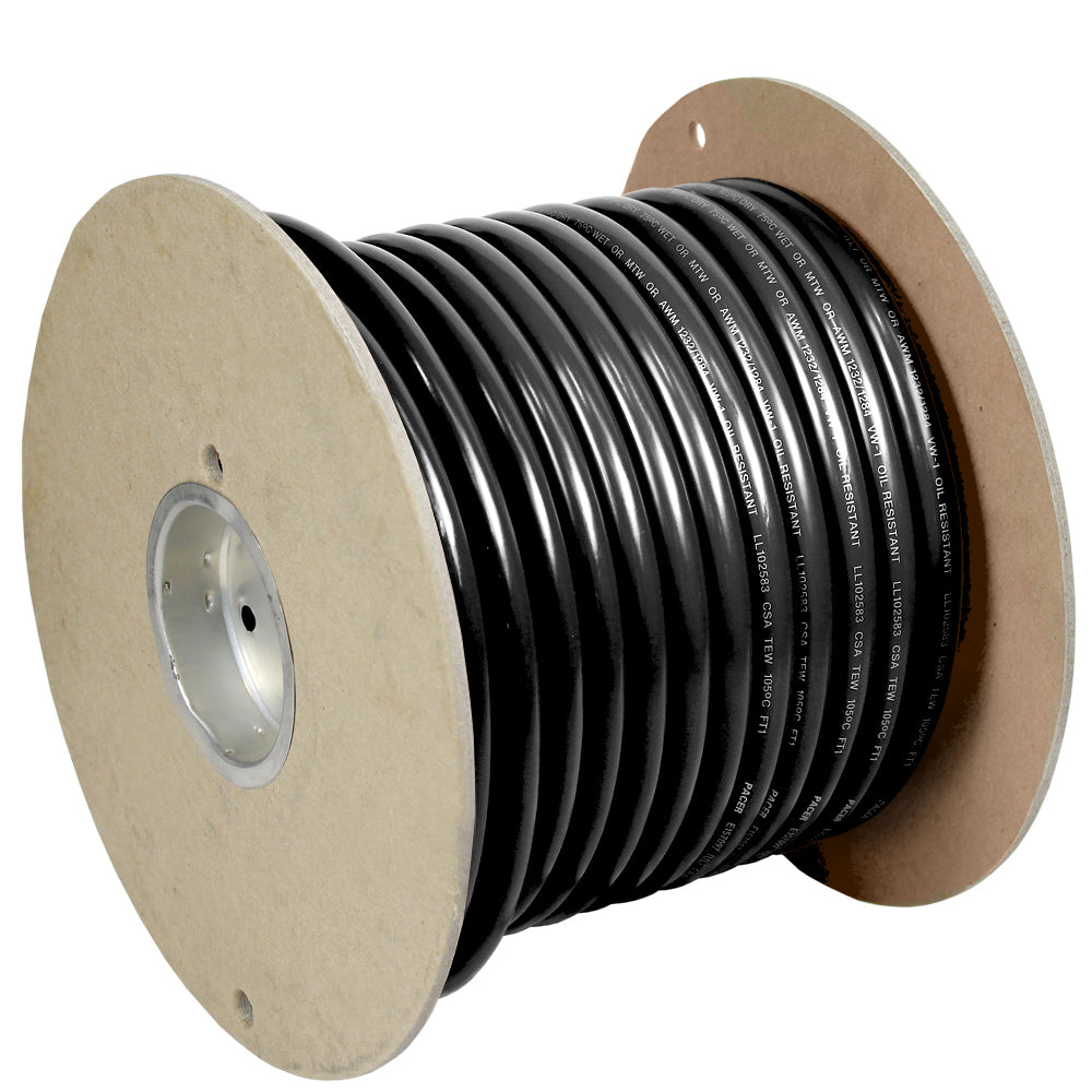Pacer Black 10 AWG Battery Cable 100 WUL10BK100