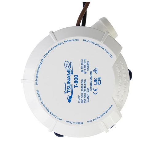 Attwood Tsunami MK2 Manual Bilge Pump T800 800 GPH 12V 56087