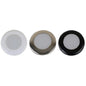Scandvik A3C Downlight Kit  Warm White wSS White  Black Trim Rings 41290P