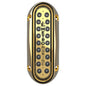 Metro Marine HighOutput Elongated Vertical Mount Light wIntelligent Monochromatic LEDs  Blue 90 Beam FBME1VB390