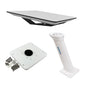 KVH Starlink Flat Panel Kit w16 Seaview Pedestal Mount  ADASTLKA Starlink Top Plate 721048SV16