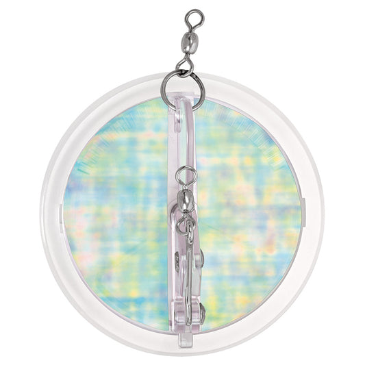 LuhrJensen 418 Dipsy Diver  ClearClear Bottom UV Moon Jelly 55600012507