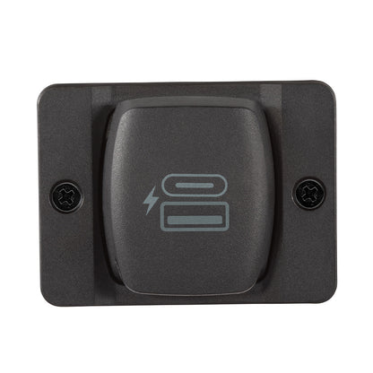 Scanstrut Flip Pro Plus Fast Charge USBA  USBC Socket SCUSBF4