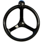 Schmitt Marine Carbon Fiber Primus Wheel wKnob 135 wSanntoprene Finger Grip 34 Tapered Shaft wCF Nut 7461321FGKCFN