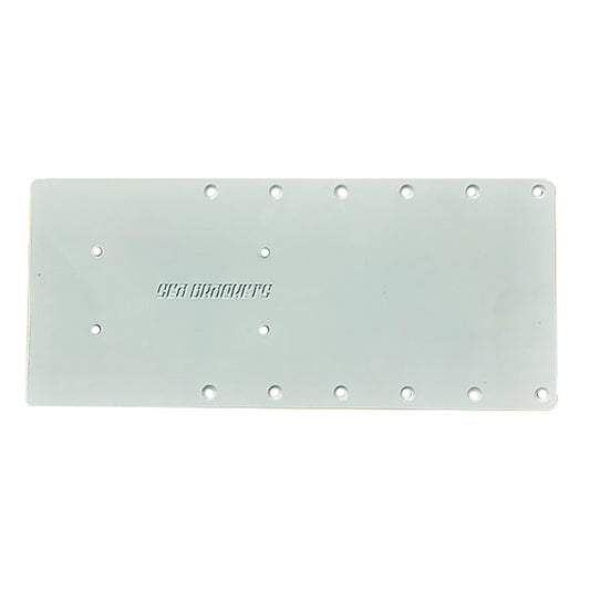 Sea Brackets 16 Straight Trolling Motor Plate fGarmin Kraken SEA2301