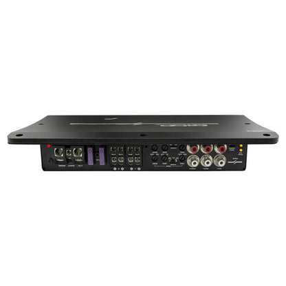 DS18 FlushSurface Mount 4Channel Class D Amplifier wAcrylic Cover  4x180W RMS  4 Ohm FX4