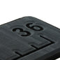 SeaDek 36 Routed Ruler  6mm  Brushed Texture  Dark GreyBlack 5358380067