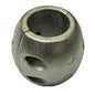 Performance Metals 134 Streamlined Shaft Anode  Aluminum C1750A