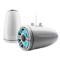 JL Audio M6 Series 88 Enclosed Tower Coaxial System wGloss White Sport Grille  Transflective LED Lighting 