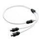 JL Audio 2 Channel Marine Audio YAdaptor 1 Male Plug to 2 Female Jacks  XMDWHTAICY1M2F 0101355300