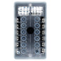 Bluewater 12 Position Beaker Block wCover 32002001012