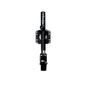 Powerwinch Select Series Jack  1000lb BoltOn Single Wheel Carbon Black 21400J1000B1BR