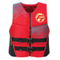 Full Throttle Mens RapidDry FlexBack Life Jacket  XL  RedBlack 14250010005026